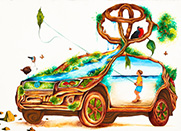 I Can Fight Cancer with My Toyota Dream Car 